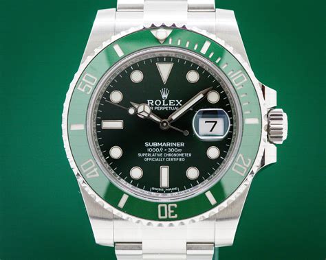 rolex hulk green|Rolex green Hulk for sale.